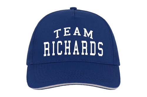 Team richards baseball hat cap - richards,