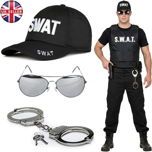 Swat team costume police - costume,